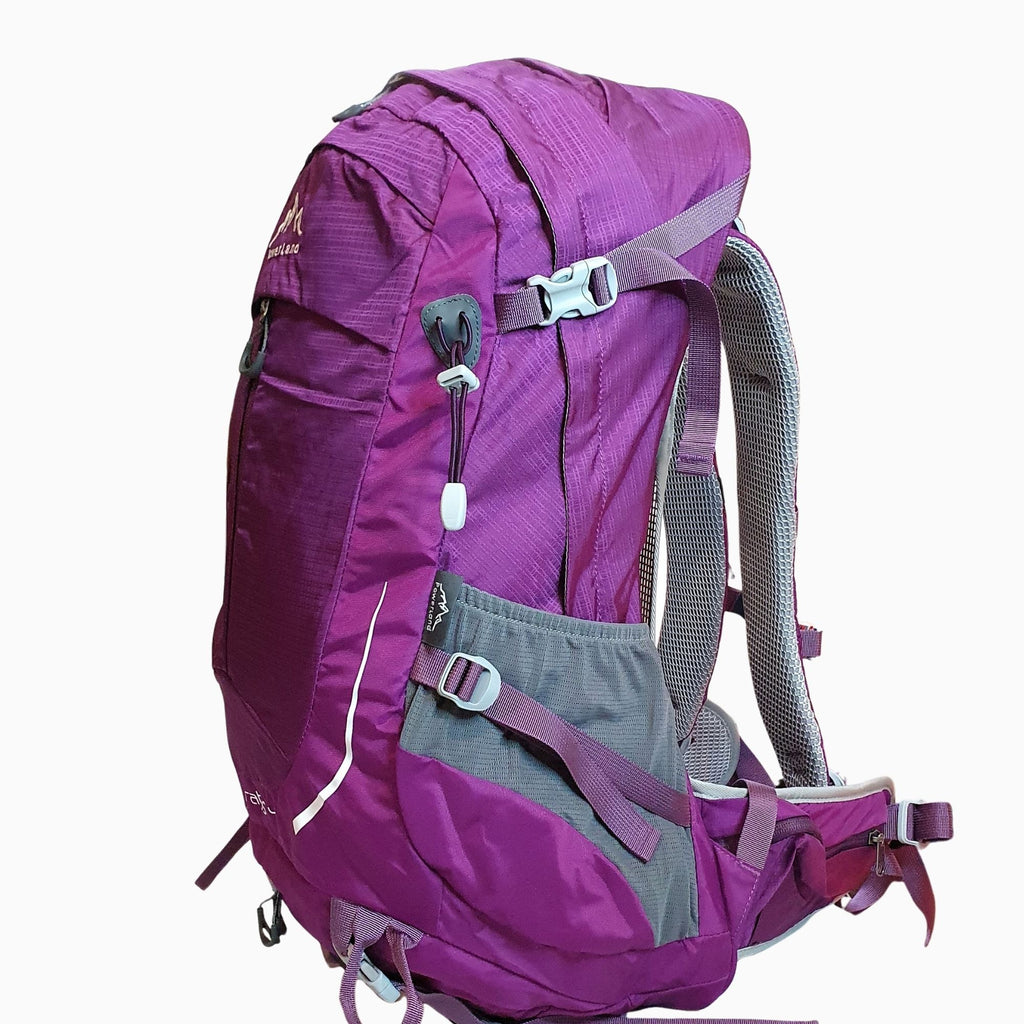 Mochila POWER LAND morada de 45 L