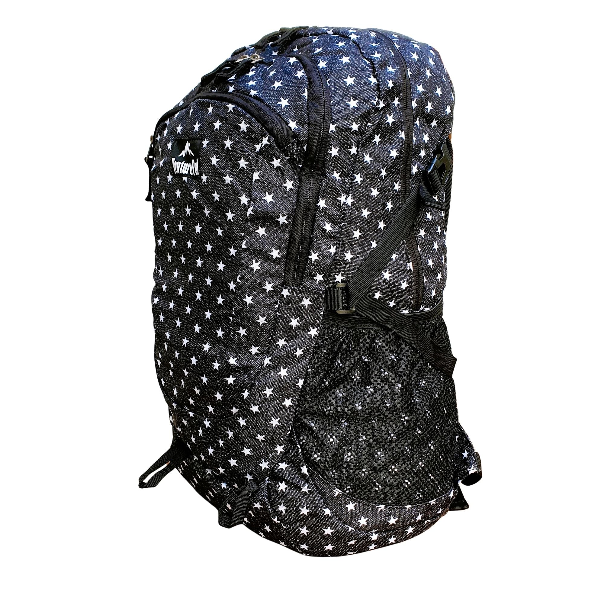 Mochila plegable grande VENTURE PAL negro de 45 L