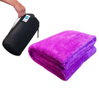 Manta premium “acturismo” gruesa morado