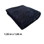 Manta premium “acturismo” semigruesa negra