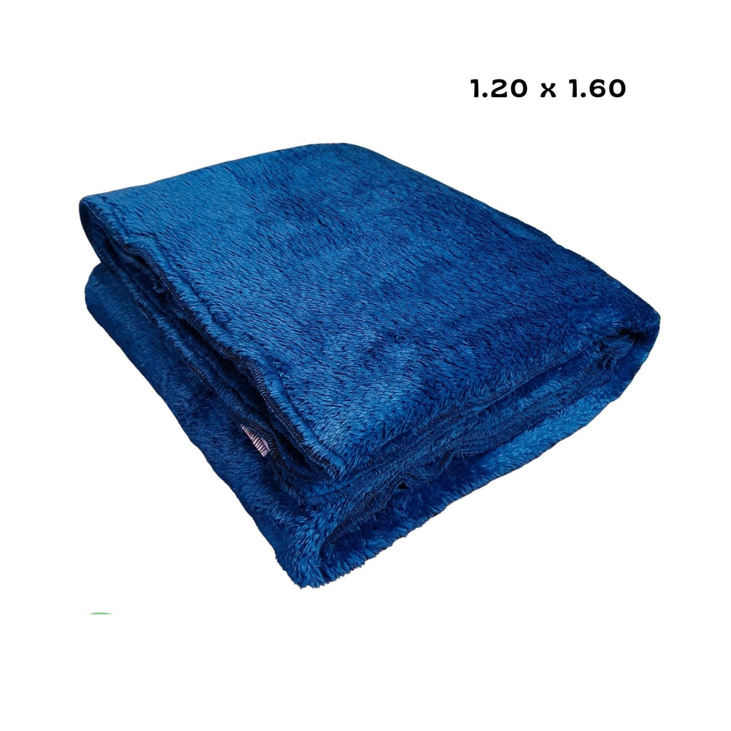 Manta premium “acturismo” gruesa verde esmeralda