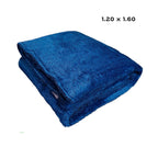 Manta premium “acturismo” gruesa verde esmeralda