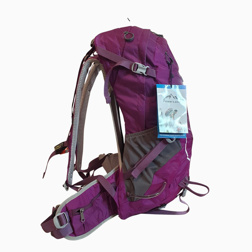 Mochila POWER LAND morada de 45 L