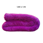 Manta premium “acturismo” gruesa morado