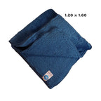 Manta premium “acturismo” gruesa verde esmeralda