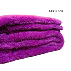 Manta premium “acturismo” gruesa morado