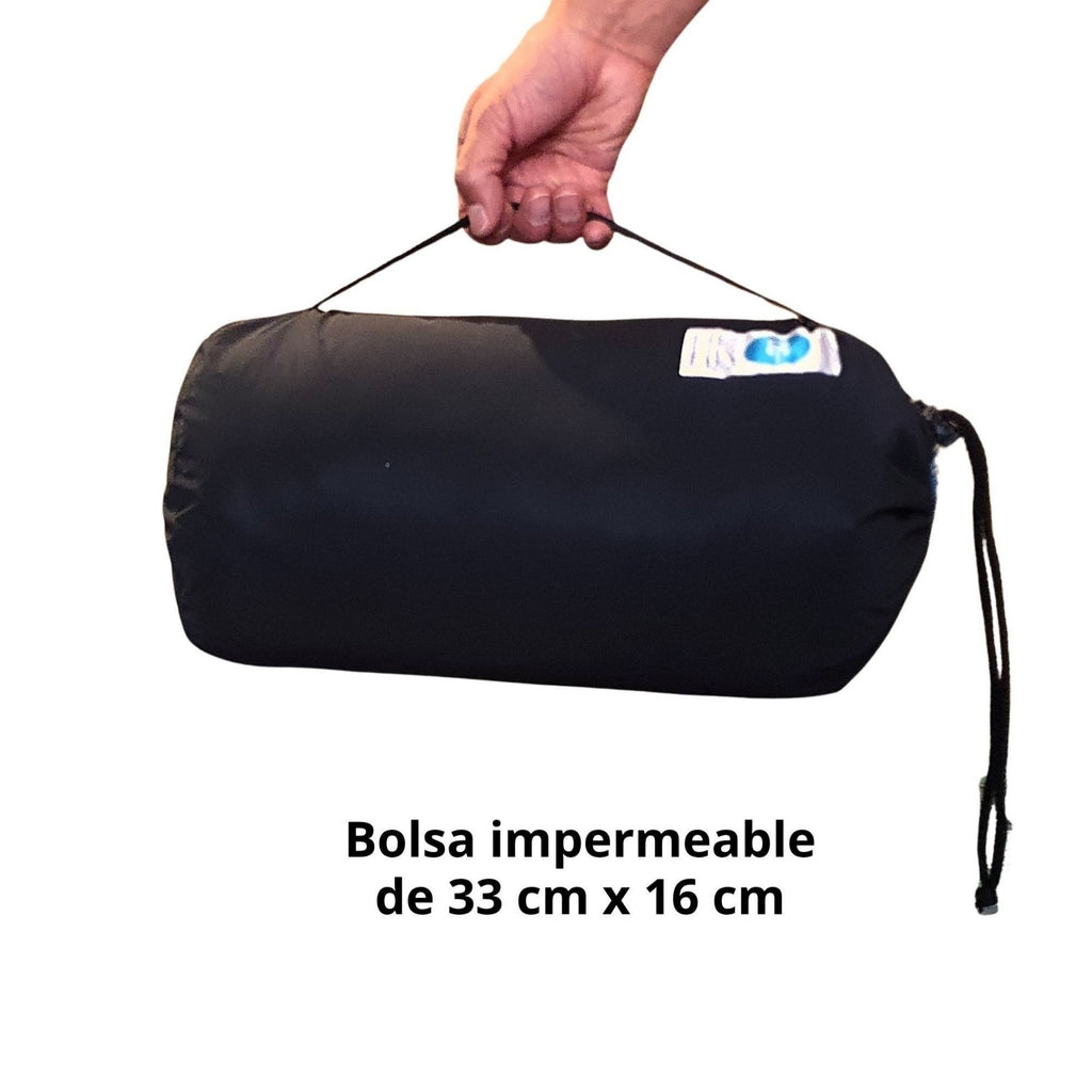 Manta premium “acturismo” semigruesa negra